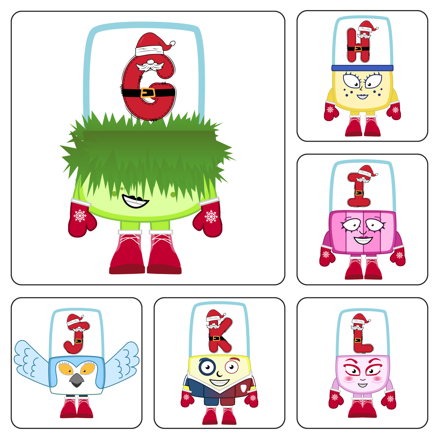 Alphablocks Christmas Alphabet A–Z