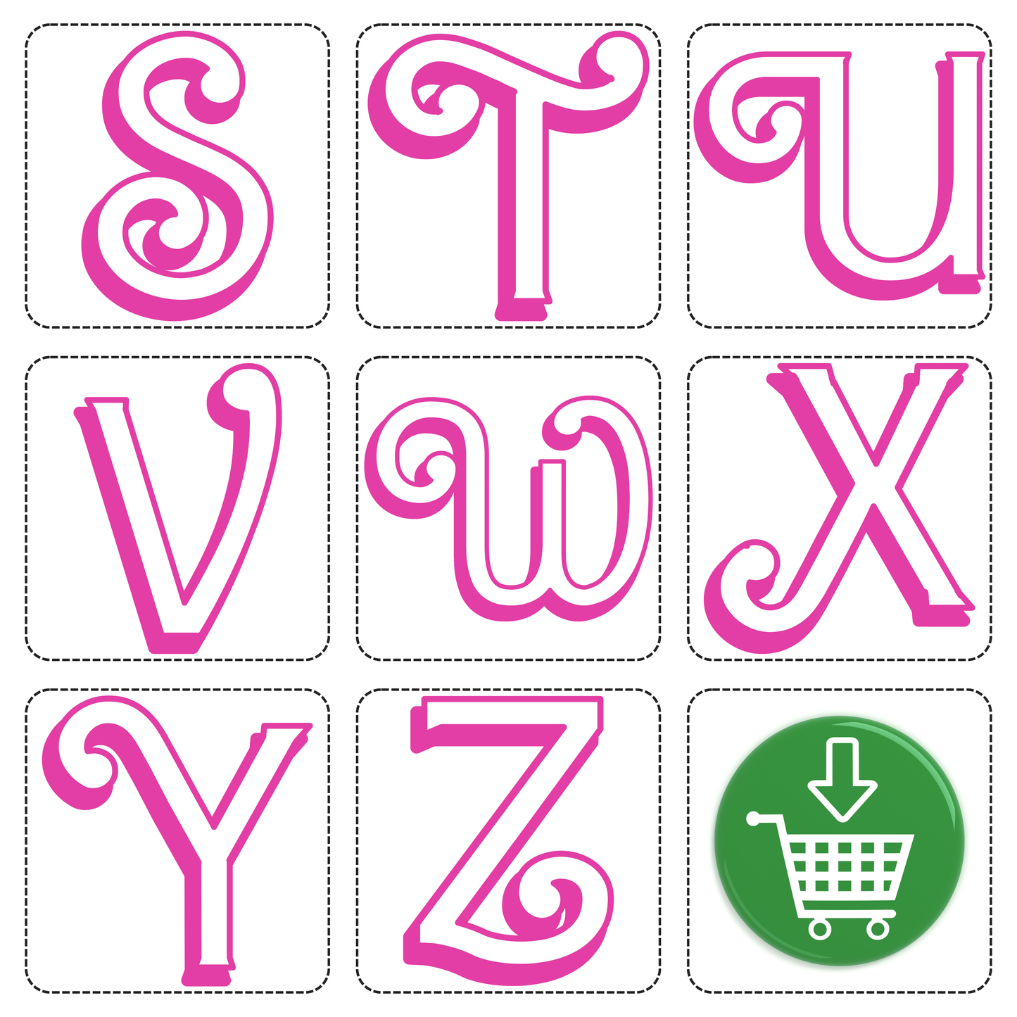 Barbie Alphabet Letters A–Z