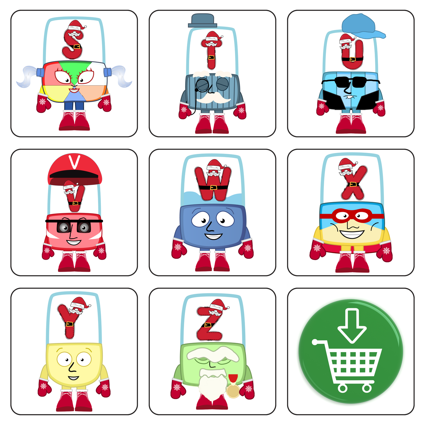 Alphablocks Christmas Alphabet A–Z