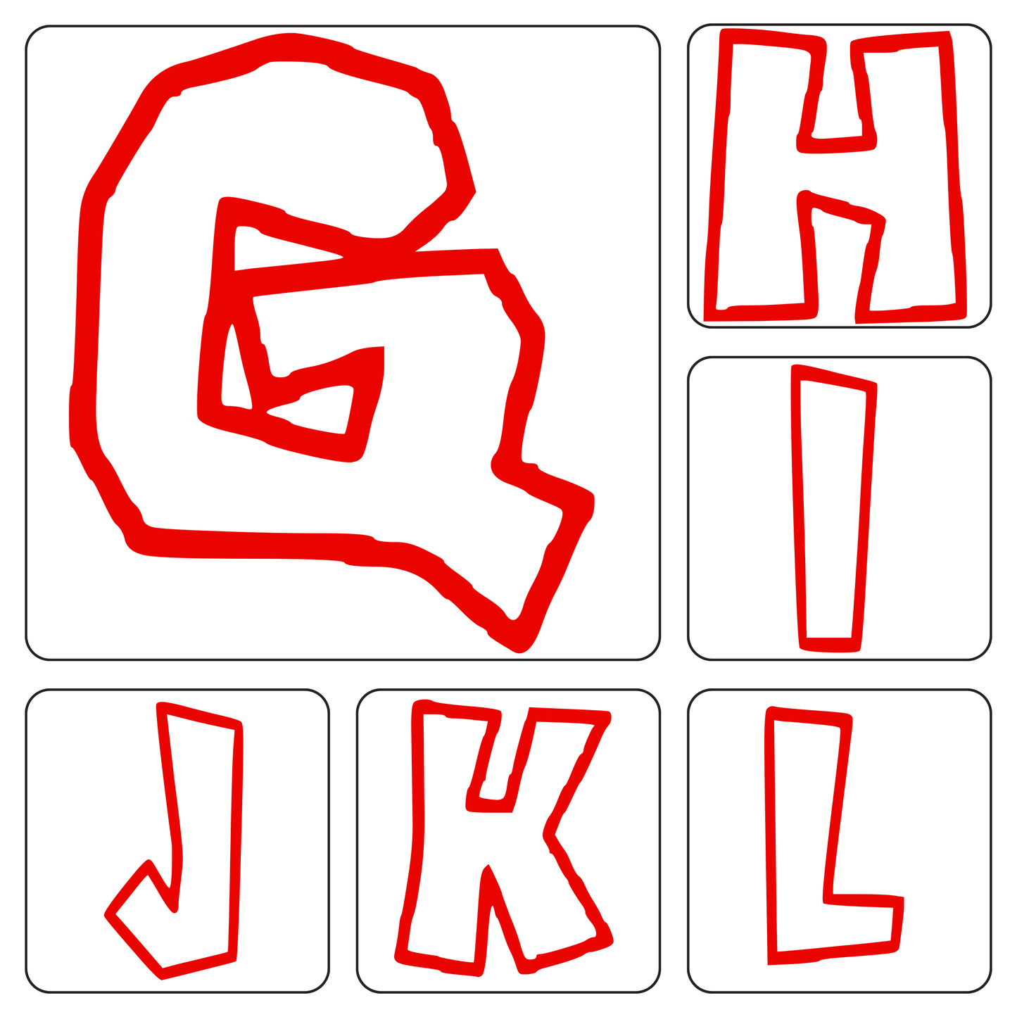 Roblox Font Alphabet A–Z