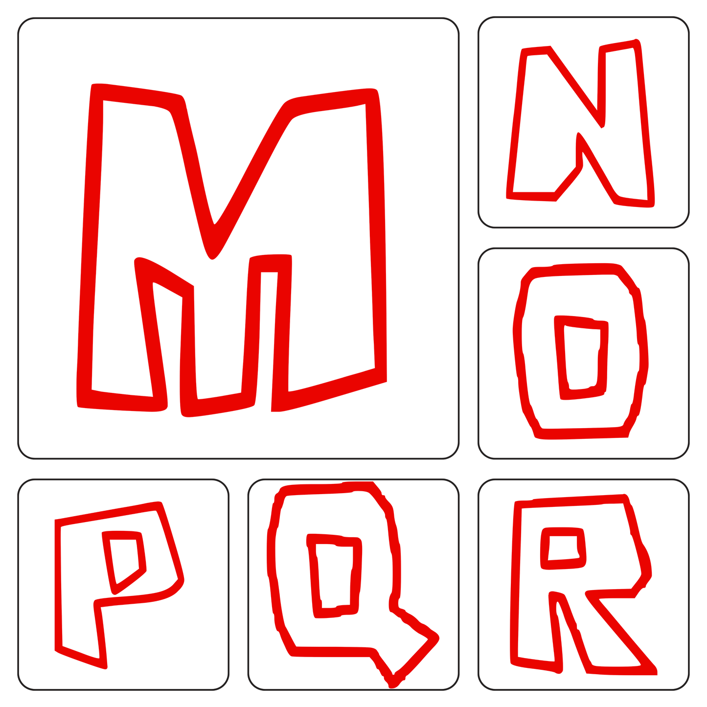 Roblox Font Alphabet A–Z