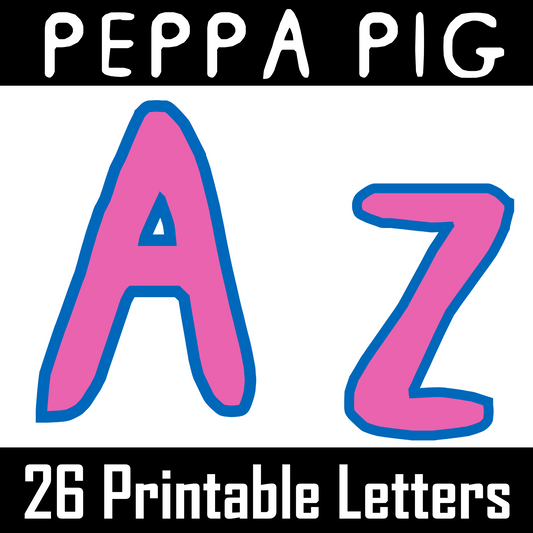 Peppa Pig Alphabet A–Z
