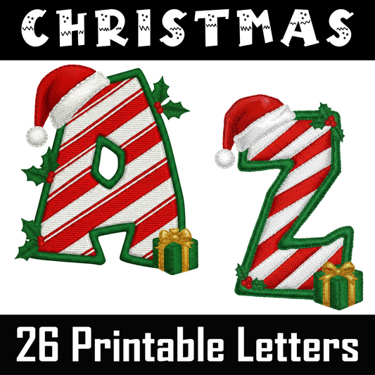 Roblox Christmas Alphabet A–Z